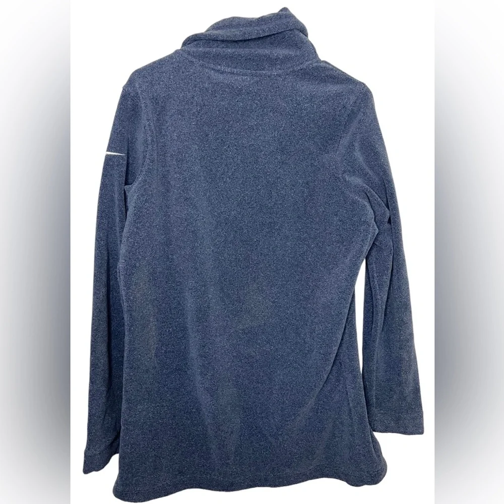 Nike Dri-Fit Microfiber Fleece Cowl Neck Blue Pullover Womens Extra Large‎ (XL)